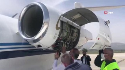 Son dakika haber | Bakan Pakdemirli'nin arızalanan uçağı Malatya'ya acil iniş yaptı