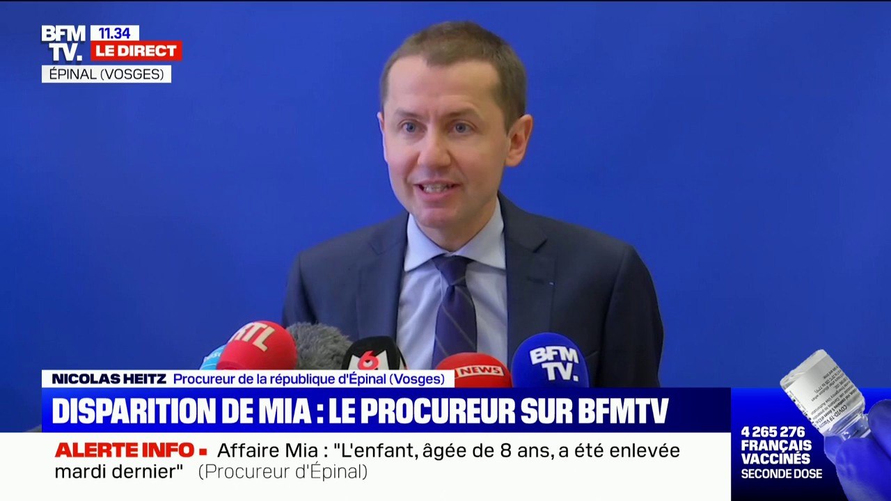 Enlèvement de Mia: le procureur d'Épinal évoque l'interpellation d'un quatrième individu en Meurthe-et-Moselle