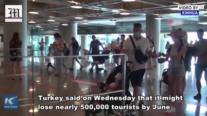 Turkey may lose 500,000 tourists after Russia's flight restrictions
