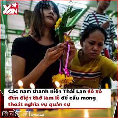 Một ngàn lẻ một sắc thái tại mùa tuyển nghĩa vụ quân sự Thái Lan
