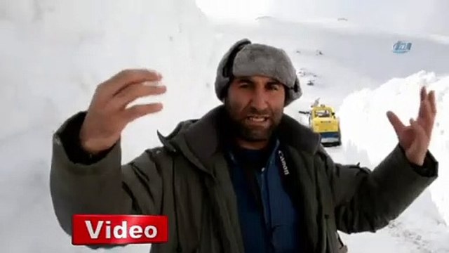 Ordu’da kar kalınlığı 5 metreyi buldu