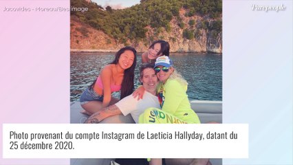 Laeticia Hallyday avec une bague dans les bras de Jalil Lespert, signe d'une grande nouvelle ?