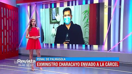 Exministro Characayo estará aislado 14 días en Palmasola