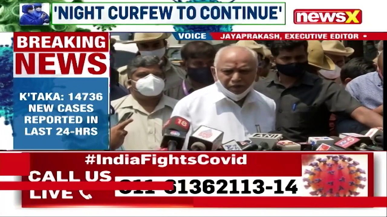 'Looking At Extending Night Curfew' BSY On Covid In Karnataka NewsX