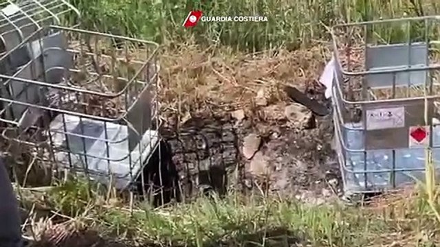 Sciacca (AG) - Smaltimento illecito rifiuti, sequestrato cantiere navale (15.04.21)