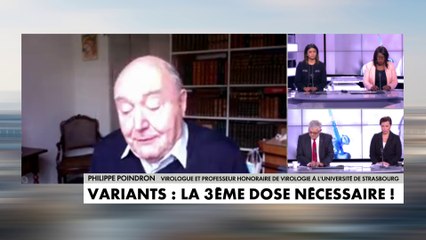 3ème dose de vaccin : « C'est une mesure de prudence », pour Philippe Poindron,virologue et professeur honoraire de virologie à l'université de Strasbourg