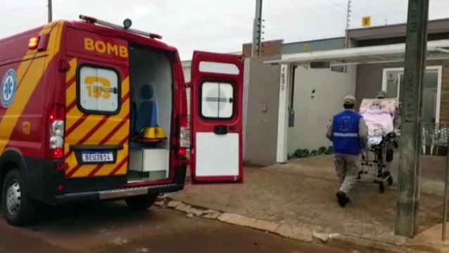 Idosa de 94 anos é socorrida pelo Corpo de Bombeiros na Região Norte