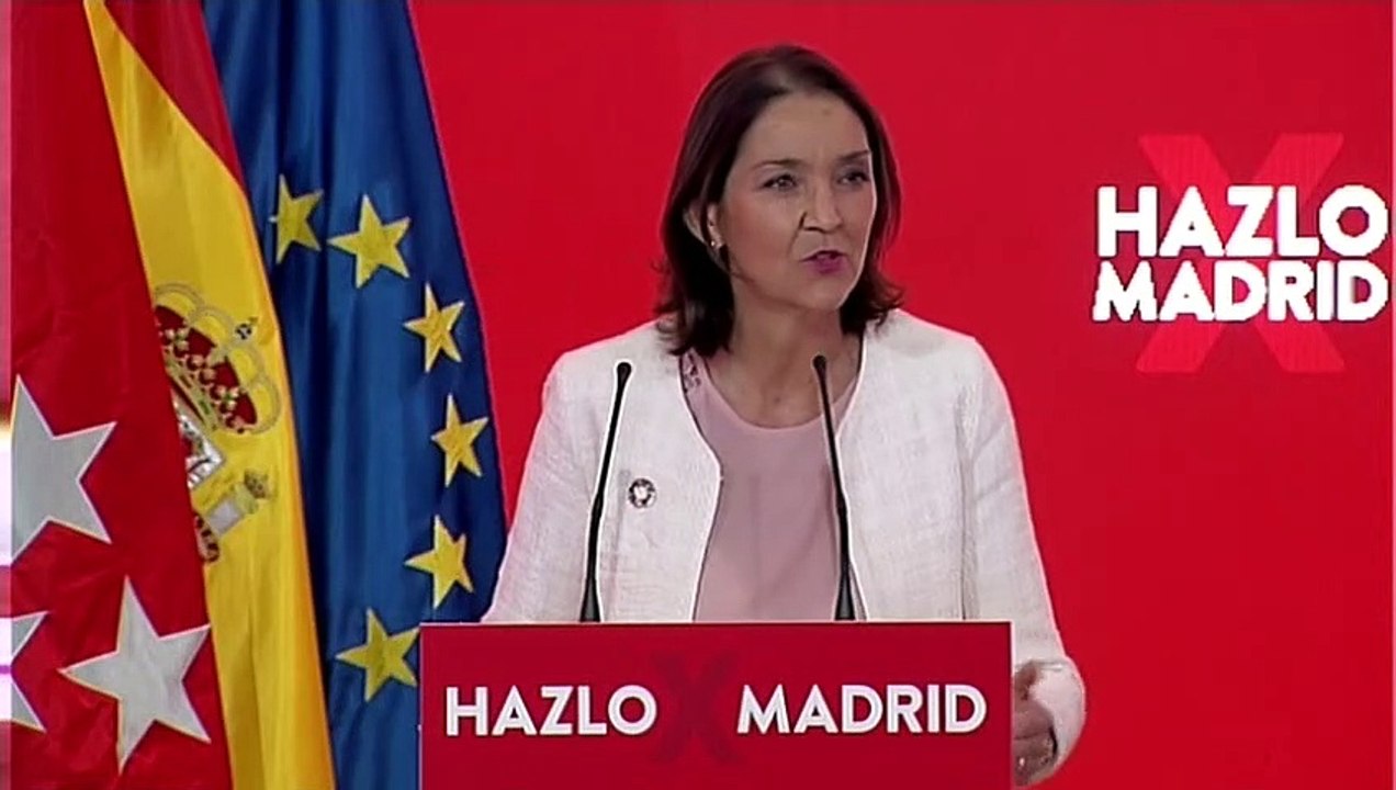 La ministra Reyes Maroto será la vicepresidenta económica de Madrid si el PSOE logra gobernar