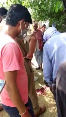 प्रतापगढ़ में हुआ दर्दनाक सड़क हादसा,  बेटे की मौत, पिता गंभीर
