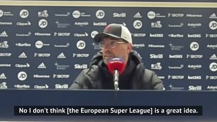 Tải video: Managers have their say on the European Super League