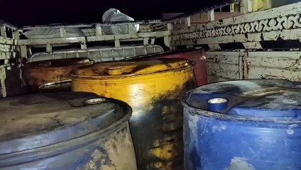 Video: अवैध रूप से डीजल परिवहन के आरोप में एक गिरफ्तार,1640 लीटर डीजल जब्त
