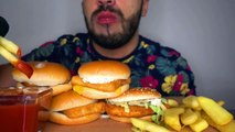 Défi : Manger 7 Filet-O-Fish De Chez Mcdonald'S Mukbang • 먹방 • Sos Asmr