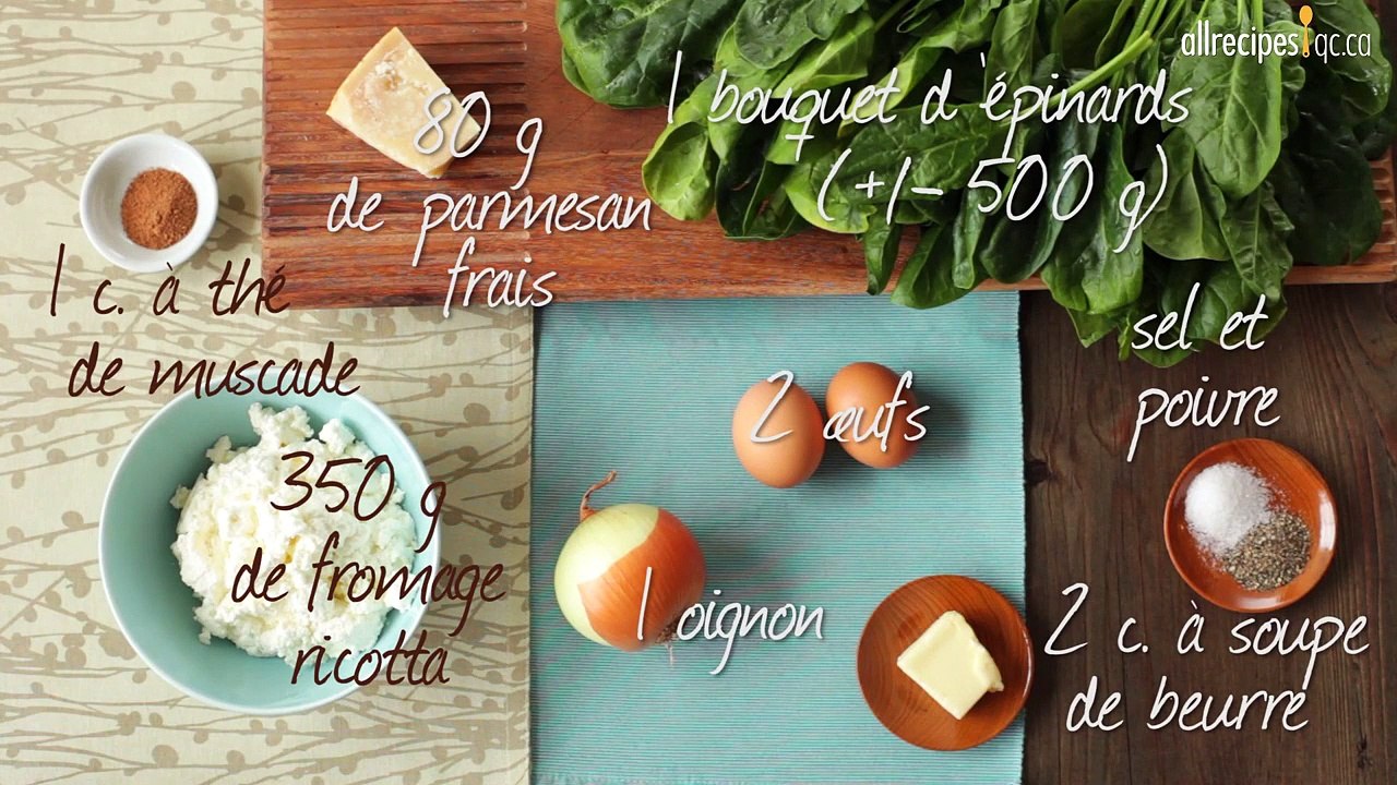 Tarte Filo Aux Épinards Et À La Ricotta