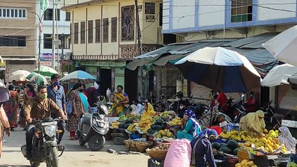 जन अनुशासन की सख्ती पहले ही दिन टूटी, कोई रोकने-टोकने वाला नहीं