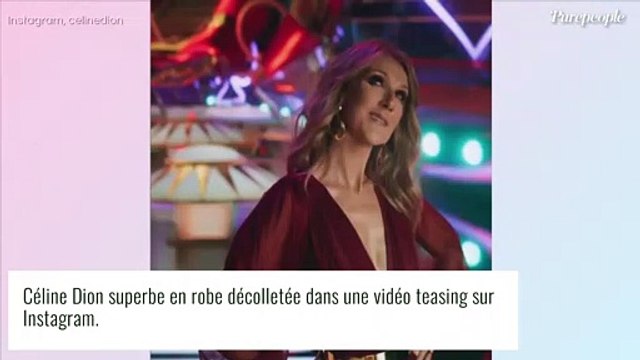 Céline Dion superbe en robe décolletée, promet une fabuleuse annonce !