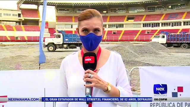 Conferencia de prensa sobre la remodelación del Rommel Fernández - Nex Noticias