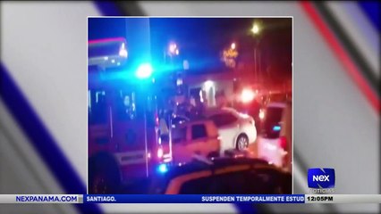 Fuerte accidente de tránsito en la vía Domingo Díaz - Nex Noticias