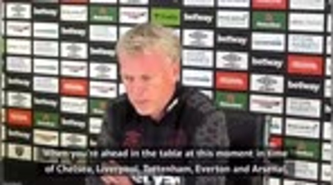 Moyes - Difficult to say top four is in our hands