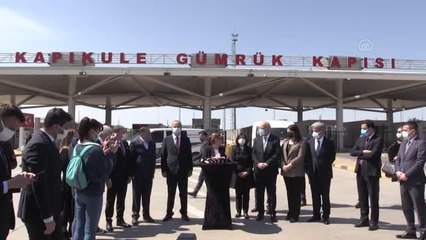 Ticaret Bakanı Pekcan Kapıkule Sınır Kapısı'nda basın toplantısı düzenledi