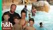 Eric e Courtney vão ao parque aquático com os três filhos mais velhos | Seis de uma vez | H&H Brasil