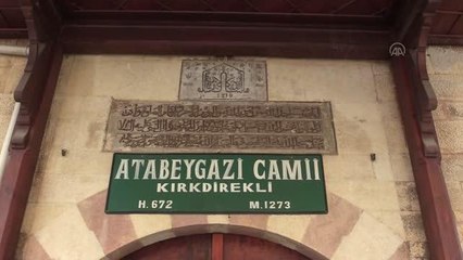 KASTAMONU - Atabeygazi Camisi'nde kılıçlı hutbe geleneği asırlardır sürüyor