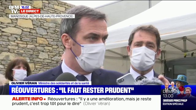 Olivier Véran: Il y a une tendance à l'amélioration mais je reste prudent