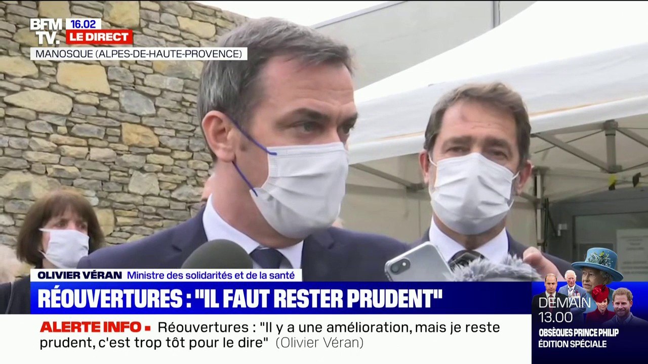 Olivier Véran: "Il y a une tendance à l'amélioration mais je reste prudent"