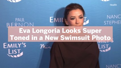 Eva Longoria Looks Super Toned in a New Swimsuit Photo