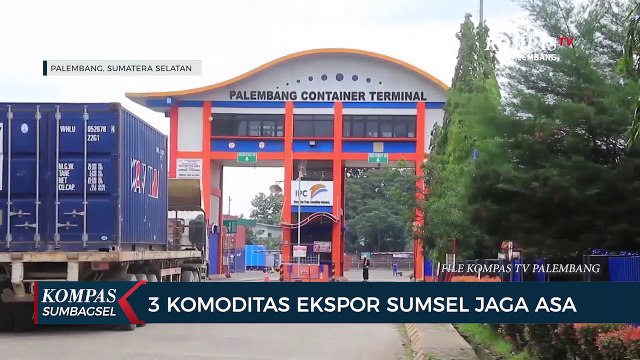 3 Komoditas Ekspor Sumsel Jaga Asa