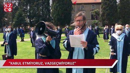 Boğaziçili akademisyenler: Atanmış yönetimin meşru seçim sürecine saygı duymasını talep ediyoruz