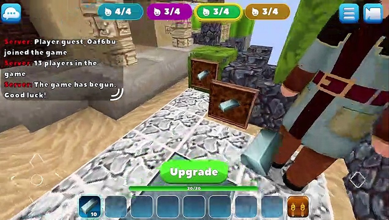  Egg Wars - mini game in RealmCraft GAME 3D Free with Skins Export to Minecraft