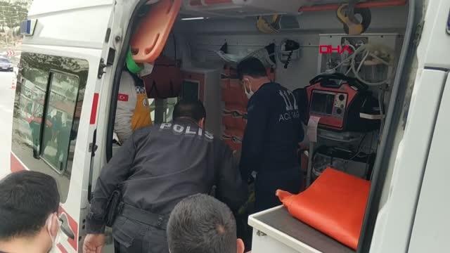 OTOMOBİL AĞAÇLARA ÇARPARAK DURABİLDİ 1 YARALI