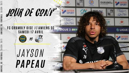 Jour de Conf' FCCO - ASC : Jayson Papeau