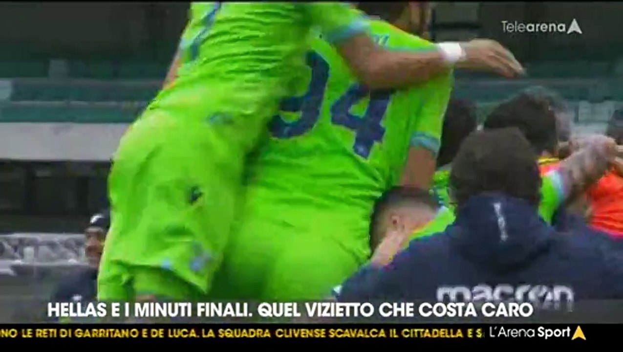 ARENA SPORT: VERONA E I MINUTI FINALI, QUEL VIZIETTO CHE COSTA CARO
