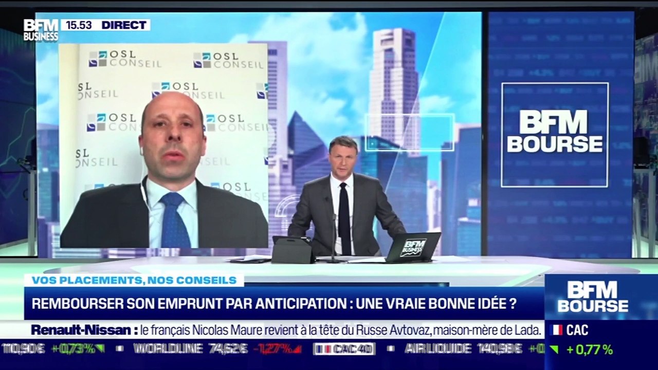Olivier Senechal (OSL Conseil) : Rembourser son emprunt par anticipation, une vraie bonne idée ? - 16/04