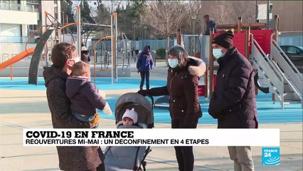 Covid-19 en France : réouverture mi-mai avec un déconfinement en 4 étapes
