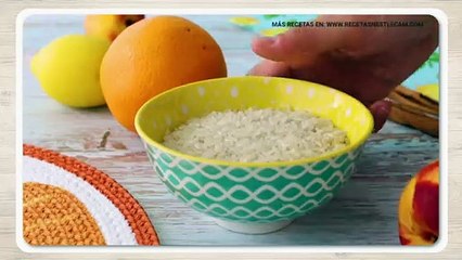 RECETA NESTLE LA LECHERA ARROZ CON LECHE Y FRUTAS