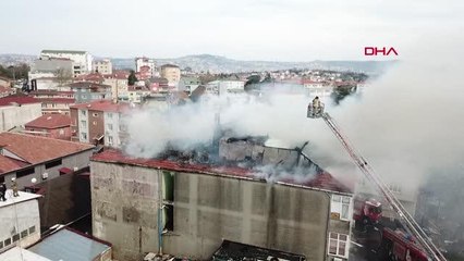 Son dakika haberi | SARIYER'DE 4 KATLI BİNANIN ÇATISINDA YANGIN -