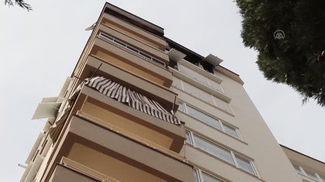 Son dakika haberleri | Apartmanda çıkan yangında 3 kişi dumandan etkilendi