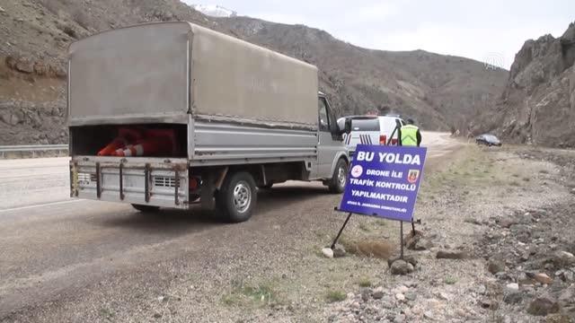 Son dakika gündem: Jandarma trafik ekipleri drone ile uygulama yaptı