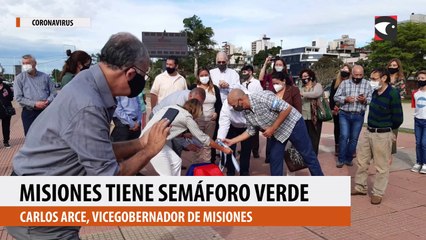 Misiones tiene semáforo verde epidemiológico