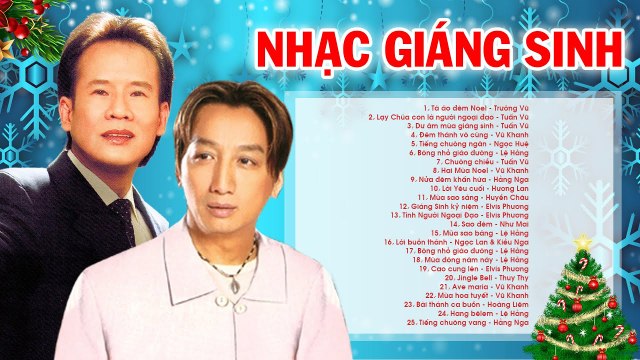 NHẠC NOEL Trường Vũ, Tuấn Vũ - LK Tà Áo Đêm Noel - Nhạc Giáng Sinh Xưa Hải Ngoại Bất Hủ Một Thời