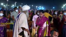 Samantha Dancing at Isha Maha ShivaRatri 2021 Celebrations | Singer Mangli Performance