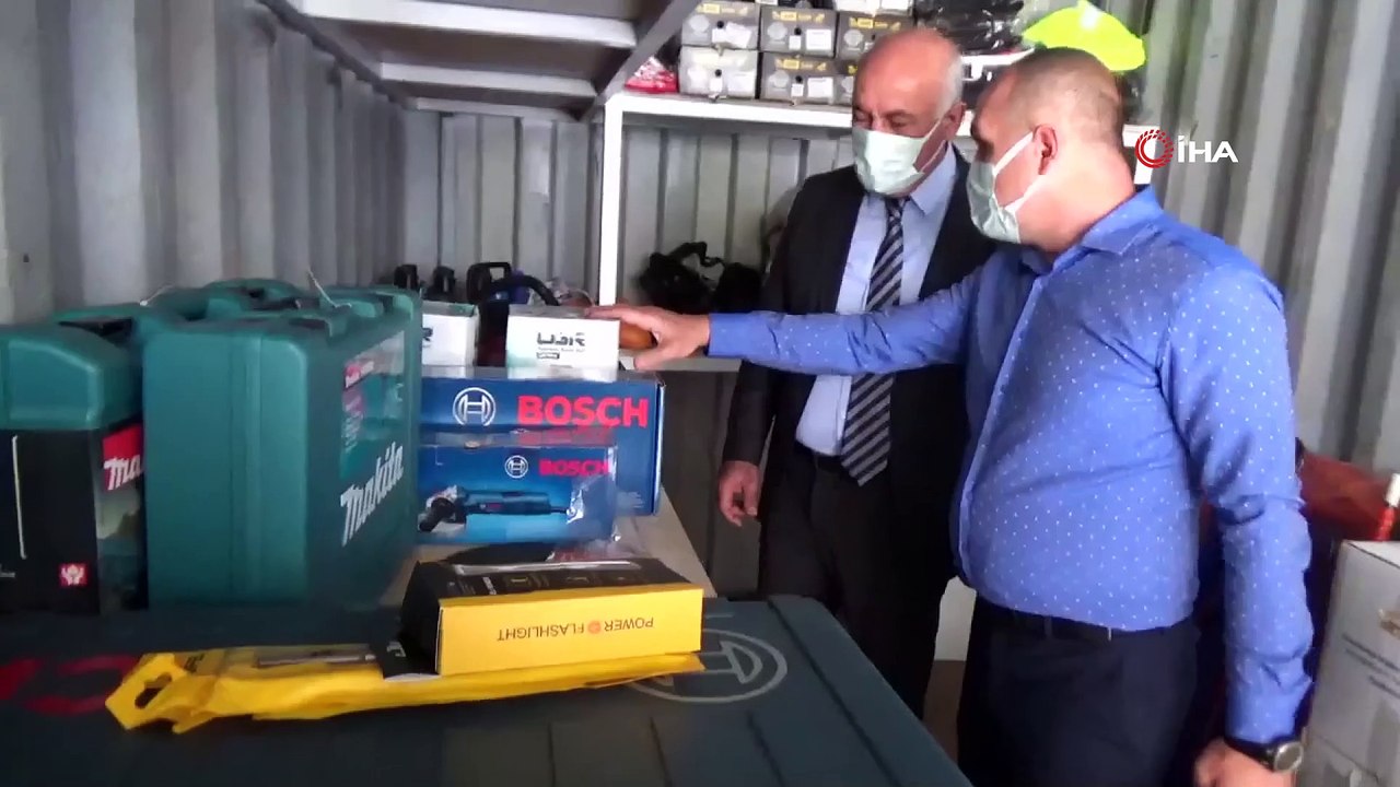 Söke Belediyesi Mobil Hizmet Aracı ve Deprem Konteynırı hizmete hazır