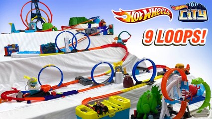 Biggest Downhill Hot Wheels Track Layout