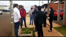 Vice-presidente de habitação da Caixa Econômica Federal visita residenciais em Cascavel