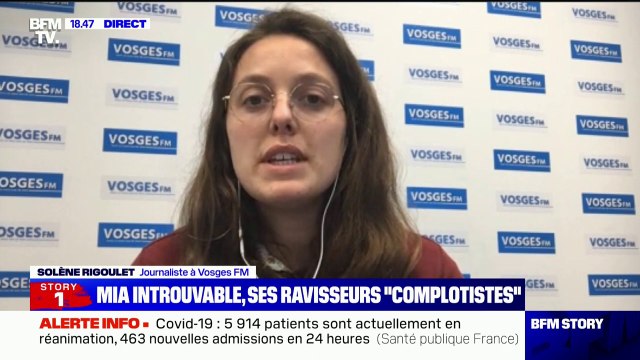 Enlèvement de Mia: Pour lui, c'est un geste d'amour à 100% , rapporte Solène Rigoulet, journaliste à Vosges FM qui a recueilli le témoignage du grand-père de la fillette