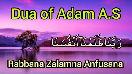 Rabbana zalamna anfusana | Dua of Prophet Adam  AS | Islamic Education Video