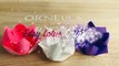 Easy Lotus Flower Origami | Fun Birthday Decorations | Gift Cards | Cute Party Favors