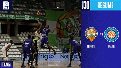 Le Portel vs. Roanne (79-77) - Résumé - 2020/21